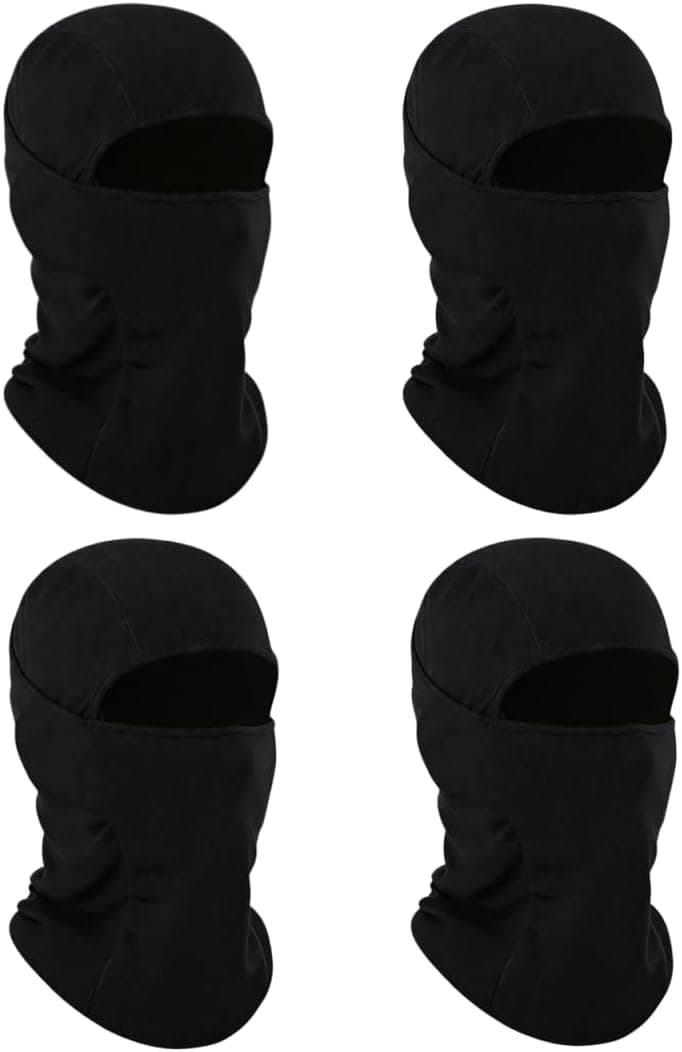 Ligart 4 Pieces Balaclava Mask Sun Protection Hood Face Cover Full Head Mask for Men and Women for Hunting Fishing Skiing