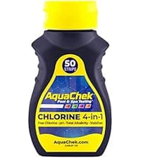AquaChek 551236-04 Pro Silver Swimming Pool Test Strips, 4-Pack