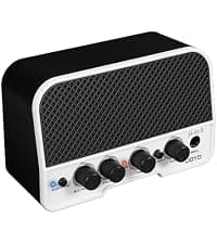 JOYO Mini Amp 5W Portable Plug in Practice Electric Amp Bluetooth Rechargeable Combo Guitar Amplifier Built-in 4 Effects Clean, Overdrive, Distortion, Reverb (JA-05G) B0CNRGCG3Z