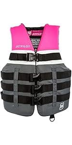 Jetpilot Women’s Lifevest. Armada Neoprene Coast Guard Approved Life Jacket PFD