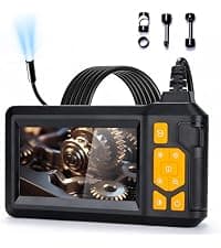 Telescoping Magnetic Pickup Tool Set, Inspection Mirror Telescoping, LED Flashlight, Cool Gadgets for Men, Gifts for Dad, Husband, Kids, Boyfriend, Magnet Stick