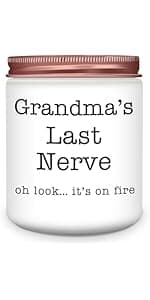 Homsolver Gifts for Mom from Daughter Son, Best Mom Gifts, Funny Mom, Birthday Thanksgiving for Mom Stepmother Adoptive Mother, Mom's Last Nerve
