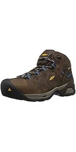KEEN Utility Men's Lansing Mid Height Steel Toe Waterproof Work Boots