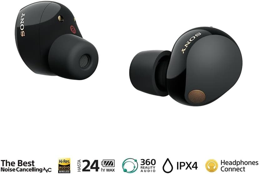 Sony WF-1000XM5 Truly Wireless Noise Canceling Earbuds (Black)