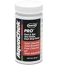 AquaChek 551236-04 Pro Silver Swimming Pool Test Strips, 4-Pack