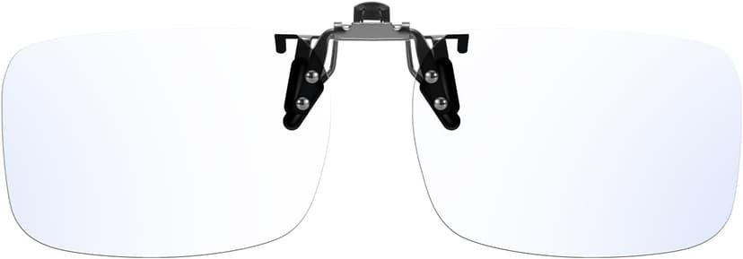 Trysee Rectangular Clip-On Flip-Up Blue Light Blocking Glasses for Eyes Strain/Light Sensitive TS309