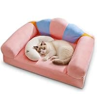 Cat Tube with Kitten Toys for Indoor Kittens, Collapsible Play Tunnel, Cat Gifts Cat Tunnel Bed with 40 Pcs Interactive Cat Toys, White B0FB9CN22D