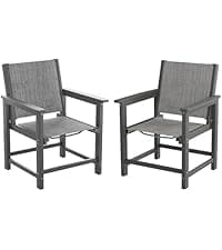UDPATIO Oversized Zero Gravity Chair 33In XXL Patio Reclining Chair with Cushion, Outdoor Folding Recliner with Pillows|Cup Holder|Foot Rest|Padded Headrest, Black, Support 500LB