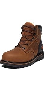 Timberland PRO mens Direct Attach 6 Inch Steel Safety Toe Insulated Waterproof Industrial Work Boot