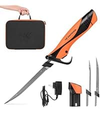 KastKing SteelStream 6pc Fishing Tool Kit - Corrosion Resistant Fishing Pliers with Lanyard, Fillet Knife, Floating Fish Lip Gripper, Fishing Braid Scissors, Tool Retractor, Fishing Gifts for Men