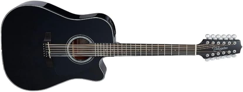 Takamine GD30CE-12 12-string Acoustic-electric Guitar - Black