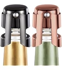 Funny Silicone Wine Stopper Set – Must-Have Wine Accessories & Perfect Wine Gifts for Women & Men – Airtight & Reusable