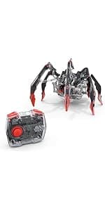 HEX BOTS Glow-in-The-Dark Gecko with Official Wall Climber Technology, Rechargeable Remote Control Robot Kids Toys, Prank Toys for Boys & Girls Ages 4 & Up