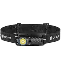 OLIGHT Perun 2 Mini Headlamp 1100 Lumens LED Head Flashlight, Rechargeable Headlight with Red Light Option, Great for Working, Hiking, Camping and Climbing (Black Cool White: 5700~6700K)