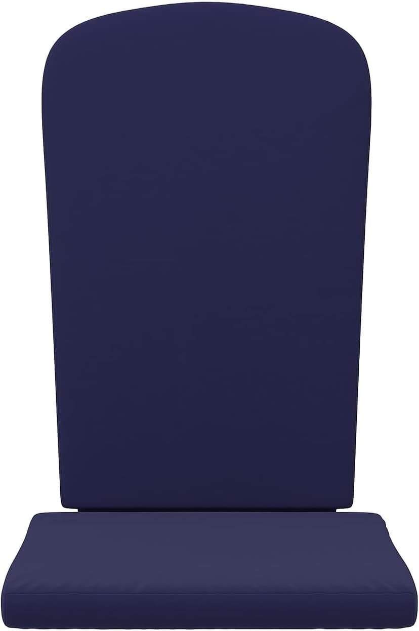 Flash Furniture Charlestown Set of 2 Adirondack Chair Cushions - Blue Fabric Cushions - 2" Thick Padding - Indoor/Outdoor - Patio Chair Replacement Cushions