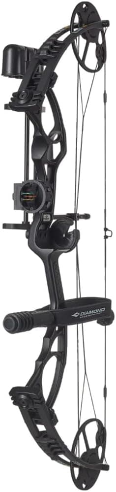 Diamond Archery Edge XT Adjustable Accurate Stable Fully Accessorized Versatile Compound Hunting Bow - 50 lbs Draw Weight