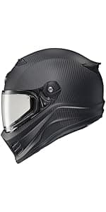 ScorpionEXO Covert 2 Open Face 3/4 Full Mode Motorcycle Helmet Bluetooth Ready Speaker Pockets Interchangeable Mouth Cover DOT Approved Solid (Matte Black - 3X-Large)