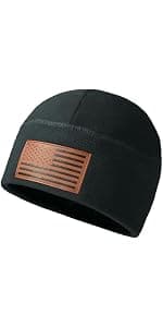 Mens American Flag Beanie Hat Best Dad Brother Papa Husband Ever Gifts Christmas Stocking Stuffers from Son Daughter Sister B0DLMRLLH1