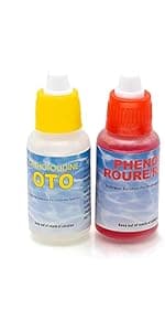 WWD POOL Swimming Pool Spa Water Chemical Test Kit for Chlorine and Ph Test (2 Way Test Kit)