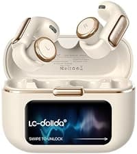 LC-dolida Sleep Headphones, 3D Sleep Mask Bluetooth Wireless Music Eye Mask, Sleeping Headphones for Side Sleepers Sleep Mask with Bluetooth Headphones Ultra-Thin Stereo Speakers Perfect for Sleeping