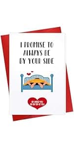 PETCEE Funny Valentines Day Card - 4"x6" Valentines Day Card for Him Her Naughty Valentines Day Gifts Cards with Envelop for Boyfriend Girlfriend Husband Wife Men Women Anniversary Birthday