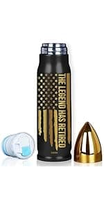Gifts for Dad – Fathers Day, Birthday Gift, Best Dad Ever Gift for Fathers Day, 17oz American Flag Tumbler, Thoughtful Present from Daughter, Son, for Husband from Wife