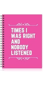 My Favorite Coworkers Gave Me This Hardcover 160 Pages Spiral Notebook, Funny Coworker Leaving Gifts, Sarcastic Farewell Gifts, Goodbye Gifts for Coworker, Coworker Birthday Gift, New Job Gifts