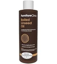 Furniture Clinic Wood Stain | Dark Oak | Water Based | Fast Drying, Low Odor, & Non-Toxic | for Indoor & Outdoor Furniture and More | Multiple Finishes | (8.5oz / 250ml)