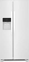 Frigidaire 22.3 cu. ft. 33 in. Side by Side Refrigerator in White, Standard Depth FRSS2323AW
