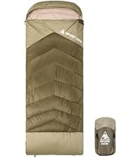 OneTigris Bushcrafter’s Sleeping Bags, Mummy Sleeping Bag for Camping Hiking Backpacking, Survival Gear