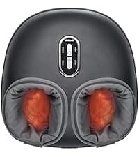 Nekteck Shiatsu Foot Massager with Heat, FSA Eligible Deep Kneading Therapy Air Compression, HSA Feet Massage Improve Blood Circulation Foot Wellness Soothing Pain Relief, Relax for Home Office Use
