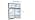 Commercial Cool 20 Cu. Ft. Top Mount Refrigerator with Ice Maker, 2-Door Refrigerator with Top Freezer, Freezer with Icemaker and Adjustable Temperature Control, Energy Star Certified, Black