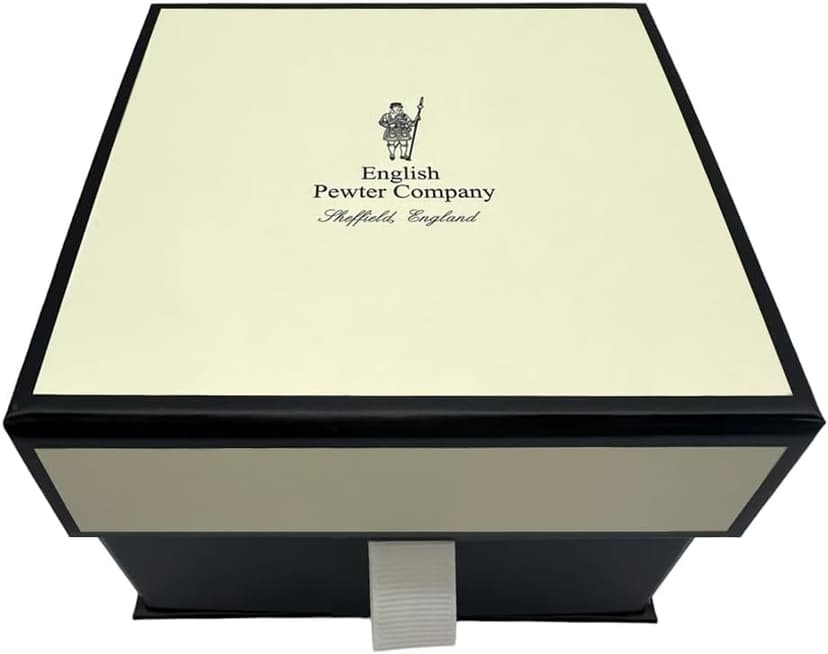 English Pewter Company Vintage Years 1965 60th Birthday or Anniversary Old Fashioned Whisky Rocks Glass Tumbler - Unique Gift Idea For Men [VIN002]