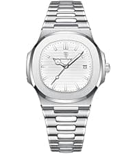 MASTOP Watches for Men Fashion Creative Liquid Movement Original Design Starry Sky Vortex Watch Men Steel Mesh Men's Watch Clock Round Unique Wristwatch Minimalist Gradient Color