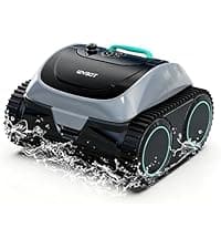 WYBOT C1 Cordless Robotic Pool Cleaner, 4-in-1 Pool Vacuum for Inground Pools & Above Ground Pool Up to 150 Mins Runtime, Power Suction with Smart Navigation & APP Control (Lake Green)