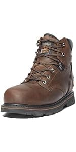 Timberland PRO mens Direct Attach 6 Inch Steel Safety Toe Insulated Waterproof Industrial Work Boot
