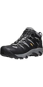 KEEN Utility Men's Lansing Mid Height Steel Toe Waterproof Work Boots