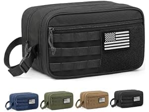 Big Compartment, Waterproof Travel Accessories, Makeup Organizer Cosmetic Bag for Cruise, Gift, Road Trip, Vacation, Medium HOTOR Hanging Travel Toiletry Bag Women Men Essentials Black B0CMLFBTHK