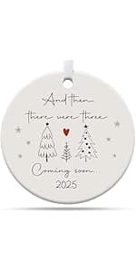 Expecting Baby Ornament 2026, Pregnancy Announcement for Husband Grandparents Family Aunt, Gifts for Expecting Parents Expecting Parents to Be Unique Gifts 2026