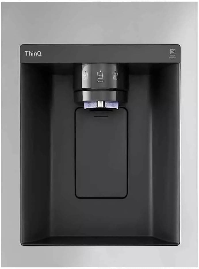 LG 36 Inch Counter-Depth MAX™ Smart French Door Refrigerator with 26 cu.ft. Capacity, WiFi Enabled, ThinQ Technology, Dual Ice Maker, Slim SpacePlus® Ice System