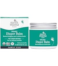 Earth Mama Organic Nipple Butter™ | Nipple Cream Safe for Breastfeeding | Postpartum Essentials for Nursing | Non Lanolin Nipple Cream, 2-Fluid Ounce