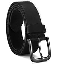 CHAOREN Mens Belts Leather - 35mm Genuine Leather Belt for Jeans - Men Gift for Casual Dress