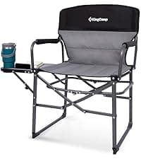 KingCamp Hammock Camping Chair, Swinging Portable Camp Chairs for Adults, 400lbs Heavy Duty Oversized Folding Rocking Chair with Adjustable Recline, Aluminum Alloy Frame for Outdoor Patio Beach Sport