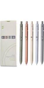 UIXJODO Cat Pens, 4 Pcs 0.5mm Cute Kawaii Black Ink Pens Fine Point Smooth Writing Pen, High-End Series Cat's Tail Retractable Pen for Journaling Note Taking (4 Pcs Cat) B0BRFT21L7