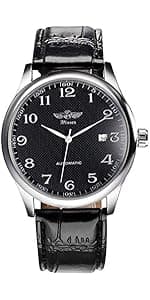 MASTOP Mens Automatic Mechanical Watches Stainless Steel Waterproof Luxury Automatic Watch for Men Top Brand Reloj Automático para Hombre