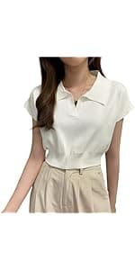 UICIOP Korean Version of Women's Shirt, Women's Sweet Round Neck Pleated Small lace top, Women's Long Sleeved Shirt top