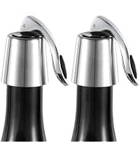Funny Silicone Wine Stopper Set – Must-Have Wine Accessories & Perfect Wine Gifts for Women & Men – Airtight & Reusable