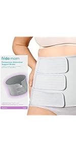 Frida Mom 11pc Postpartum Essentials Kit Gift Set, Hospital Bag Must Haves for New Mom, Includes 4 Disposable Postpartum Underwear, 4 Ice Maxi Pads, Perineal Healing Foam & 24 Pad Liners & Peri Bottle