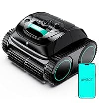 (2026 Upgrade) WYBOT C1 Cordless Robotic Pool Vacuum for Inground Pools, 150mins Above Ground Pool Cleaner 4-in-1 Wall & Waterline Cleaning Up to 1,615sq.ft, Smart App Navigation, Obsidian Green
