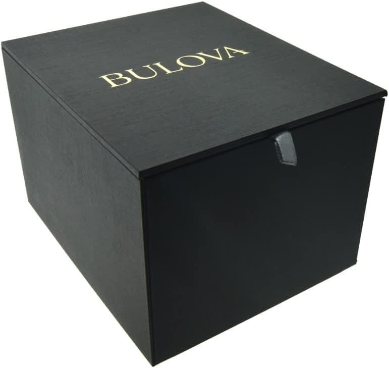 Bulova Men's Marine Star Series C Two-Tone Rose Gold Stainless Steel 6-Hand Chronograph Quartz Watch, Blue Dial Style: 98B301